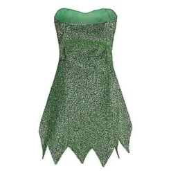 Pixie Klokkeblomst Halloween Prinsesse Cosplay Kjole Klokkeblomst Kostume (M)