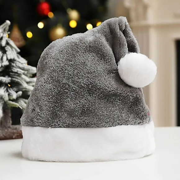 Plush Julehat Blød Behagelig Vibrerende Hat Festival Dekoration M