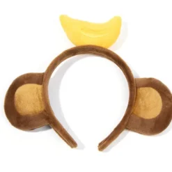 Plys abeoere pandebånd tegneserie banan hårbånd sjove hårtilbehør (FMY) 4 4