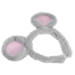 Plys Museører Hårbøjle til Cosplay & Temafester [ZHE] Grå Grey 24.00X18.00X1.50CM