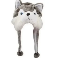 Plysj sjov husky hat