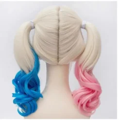 Polyester Harley Quinn Paryk (voksen) (FMY)