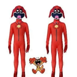Poppy Playtime 3 Smiling Critters Cosplay Jumpsuit DogDay Catnap Halloween Kostume til Voksne (170 Dog Day)