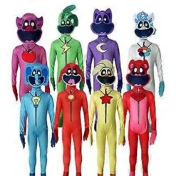 Poppy Playtime 3 Smiling Critters Cosplay Jumpsuit DogDay Catnap Halloween Kostume til Voksne (170 Dog Day)