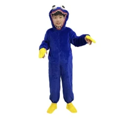 Poppy Playtime Huggy Wuggy Cosplay Kostume Børn Halloween Kostume Størrelse Medium størrelse M B