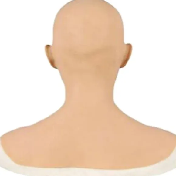 【PP】Halloween Maske Realistisk Kvinde Latex Maske Cosplay Dronning
