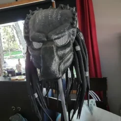 Predator Replika Maske Latex Maske Halloween Kostume Prop Sen