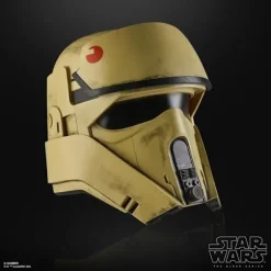 Premium Shoretrooper elektronisk hjelm, Star Wars The Black Series: Andor cosplay artikel, Stemmemodulation, fra 14 år Flerfärgad