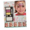Prinsesse perle makeup sæt til piger - Hvid - Rosa - Gul