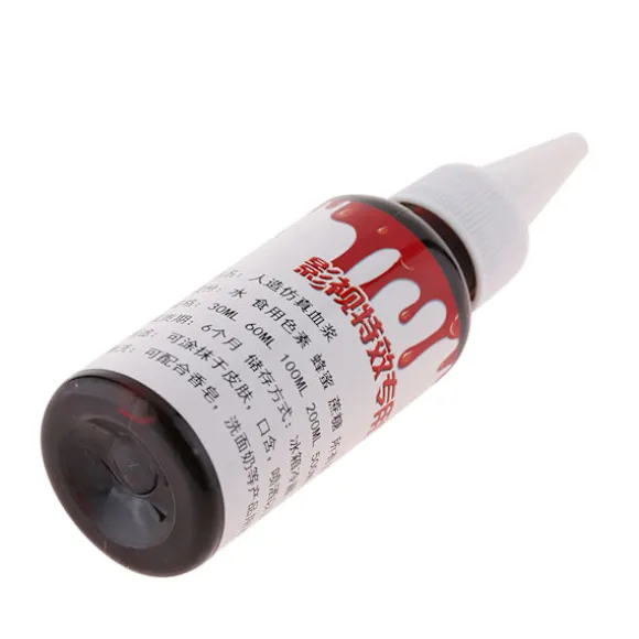 Professionel 30 ml Fake Blod Halloween Zombie Sår Ar Makeup