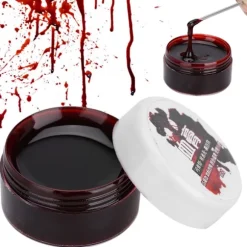 Professionel Ansigts- og Kropsmaling Olie Falsk Blod Gel Vampyr Ar Halloween Blå Mærker 30ml