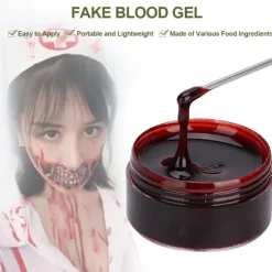 Professionel Ansigts- og Kropsmaling Olie Falsk Blod Gel Vampyr Ar Halloween Blå Mærker 30ml