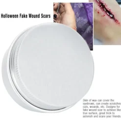 Professionel Scene Halloween Falske Sår Ar Voks Halloween Makeup Voks 03#