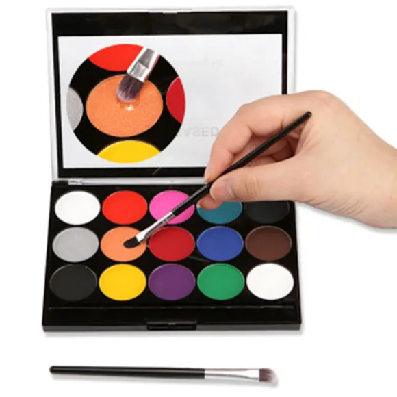 Professionelt 36 farvers ansigtsmalingssæt makeup-palette - på lager