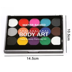 Professionelt 36 farvers ansigtsmalingssæt makeup-palette - på lager