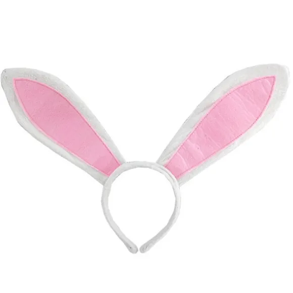Påske Lang Bunny Ører Pandebånd Elskelig Kanin Dyr Cosplay Plys Hår Bøjle Bandana Ferie Fest Hår Tilbehør