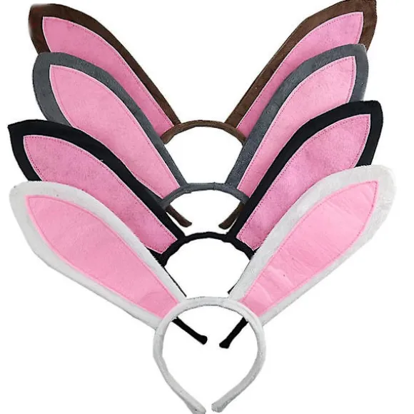 Påske Lang Bunny Ører Pandebånd Elskelig Kanin Dyr Cosplay Plys Hår Bøjle Bandana Ferie Fest Hår Tilbehør