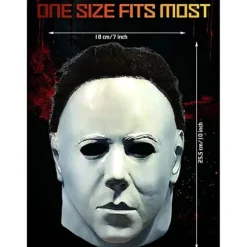 QD-Halloween-maske Michael Myers Horror Cosplay Maske Skræmme Maske