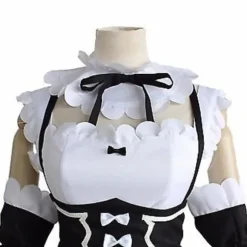 Ram Rem Maid Cosplay Re Zero Kara Hajimeru Isekai Seikatsu Kostume Japansk Anime Kjole Startende Liv I En Anden Verden Kostume (M)