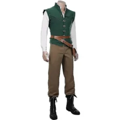 Rapunzel & Flynn Rider Halloween Kostumesæt til voksne i størrelse XXL XXL