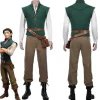Rapunzel & Flynn Rider Halloweenkostumesæt til voksne i størrelse XXL XXL