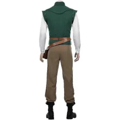 Rapunzel & Flynn Rider Halloweenkostumesæt til voksne i størrelse XXL XXL