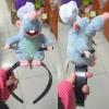 Ratatouille Hårbånd/ Axel-siddende Boss Remy Plyslegetøj Hårbånd Halloween Kostume Hovedbeklædning Rotte Hårbånd