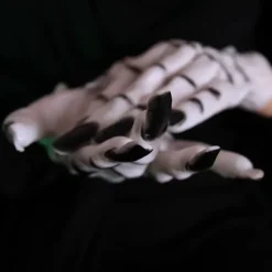Realistisk handske til Halloween, Demon Håndhandsker Skræmmende Lange Handsker med Fingeraftryk, Høj Kvalitet Naturlig Latex Horrorfilm Cosplay Kostume | Fyndiq