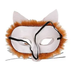 Realistisk Mr. Fox Dyremaske - Voksen Børn Udklædning Karnevalsmaske