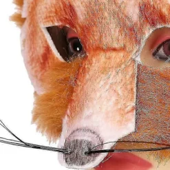 Realistisk Mr. Fox Dyremaske - Voksen Børn Udklædning Karnevalsmaske