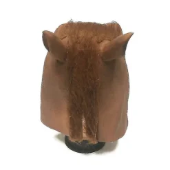 Realisttisk Hestehovedmaske - Fuld Latex Dyremaske Til Festkostume