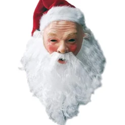 Realsitisk Julemand Latex Maske Julekostume 45*25CM