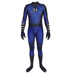 Reed Richards Cosplay Kostume Jumpsuit Mærkelig Fantastisk Cos Fouring Mister Bodysuit Outfit Halloween Karneval til Voksne Mænd Drenge-WELLNGS adult M 150-160CM | Fyndiq