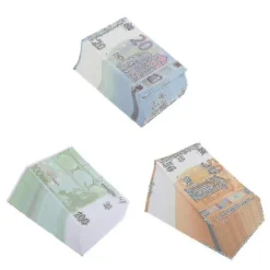 Rekvisit Penge, Premium Kvalitet Legetøj Penge, Pakke Med 300 Stykker, Kopi 100/50/20 Euro