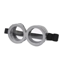 REMAKE Roliga Minion Cosplay Kostumebriller Partyrekvisitter 3D Runde Briller Fødselsdagsfesttilbehør Dekoration