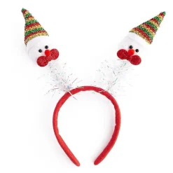 Rensdyr Gevir Sequined Pandebånd Pandebånd Hårbøjle Til Kvinder Piger(stil 4)