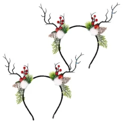 Rensdyrgevir pandebånd til jul, påske og Halloween fester gevir pandebånd