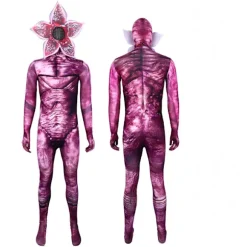 [RM]Demogorgon Kostume til Børn Drenge Halloween Skræmmende Cosplay Blomst Monster Jumpsuit A stil jumpsuit+hovedbeklædning{FY A style jumpsuit+headgear 150 A style jumpsuit+headgear | Fyndiq