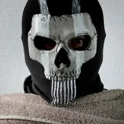 [RM]Ghost-maske V2 - Operator MW2 airsoft COD Cosplay Airsoft Taktisk Kranie Fuldmaske