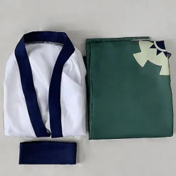 Roronoa Zoro Cosplay Kostume Kimono Robe Kappe Bælte Fuld Dragt Fo