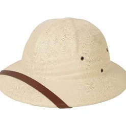 Safari Pith Hat til voksne – Fransk Beige Kostumehjelm - Forskere - Eventyr - Tropisk Hjelm
