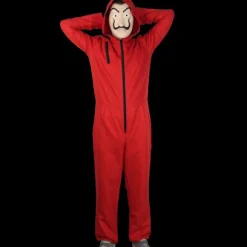 Salvador Dali La Casa De Papel Cosplay Pengehus Jumpsuit Endast Kostume OnlyCostume OnlyCostume M