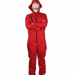 Salvador Dali La Casa De Papel Cosplay Pengehus Jumpsuit Kun Kostume OnlyCostume M