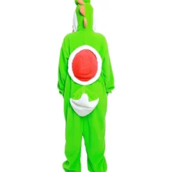 SAZAC Fleece Kostume Super Mario Yoshi Kigurumi Cosplay Julegaver ^-FF- L
