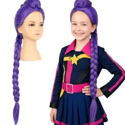 [SC]2026 Ny Modte Demon K-pop Hunters Kostume Rumi Paryk Mira Zoe Realistisk Anime Cosplay Paryk til Cosplay Konvention