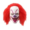 Scary Evil Killer Joker Clown Latex Maske Halloween Horror Cosplay Kostume Rekvisit Til Voksne Fuld Hoved