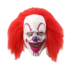 Scary Evil Killer Joker Clown Latex Maske Halloween Horror Cosplay Kostume Rekvisit Til Voksne Fuld Hoved