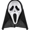 Scream Maske til Halloween Kostume Lavet af Holdbart Hårdt Materiale til Voksne til Skræmmende Filmkostume, Ghost Face Halloween Spøgelsesmaske, One Size | Fyndiq