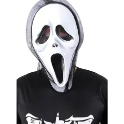 Scream Maske til Halloween Kostume Lavet af Holdbart Hårdt Materiale til Voksne til Skræmmende Filmkostume, Ghost Face Halloween Spøgelsesmaske, One Size | Fyndiq