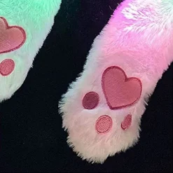 Sød Kanin Hat Øre Bevægende Hoppende Hat Sjove Dyr Plys Kaninhatte PINK